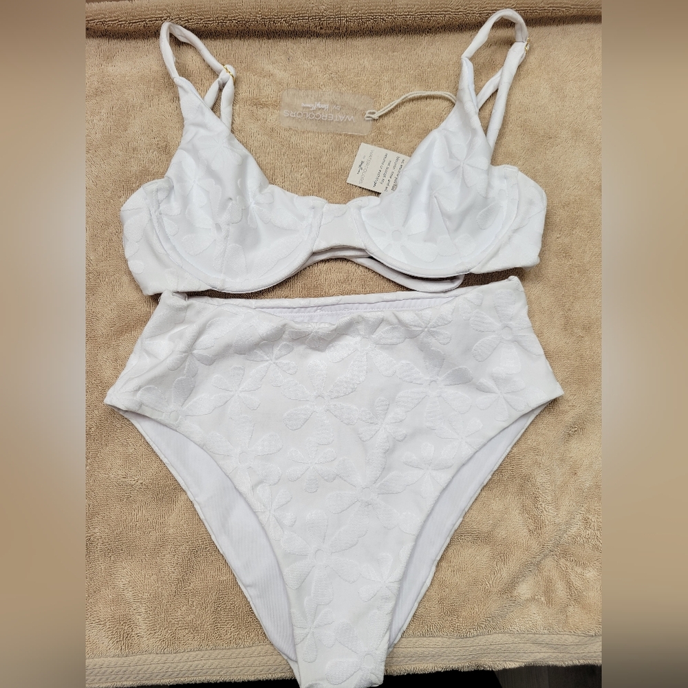 White Watercolors by Kenny Flowers Bikini - Picture 3 of 13